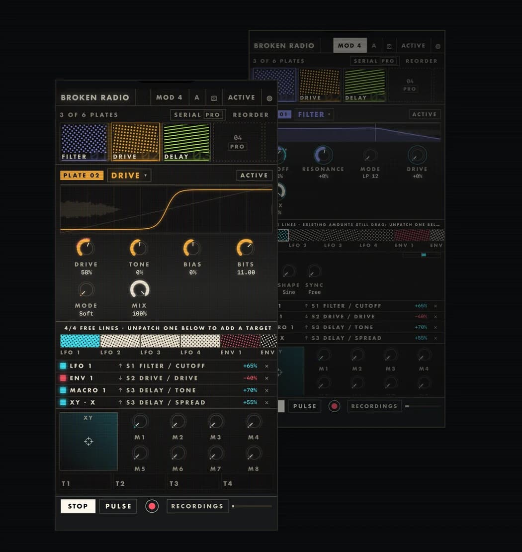 RasterFX interface